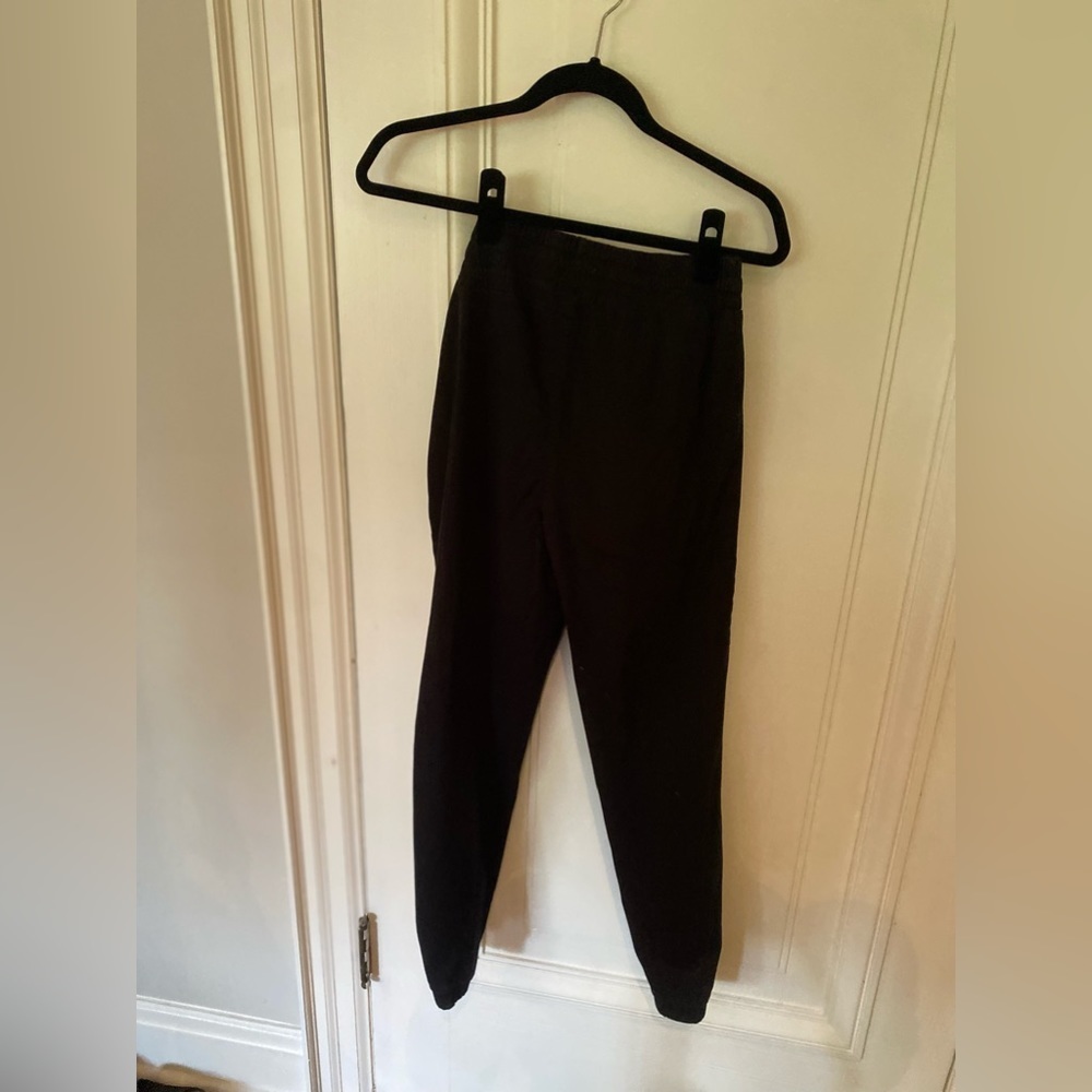 ARDENE Black Lounge Pants w/ Zipper Pockets